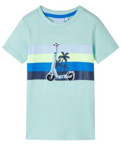 Kindershirt 116 lichtmint