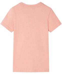 Kindershirt 116 lichtoranje