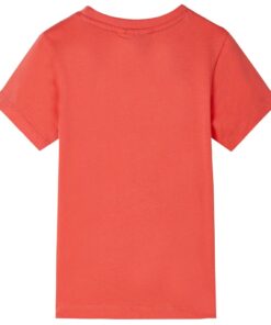 Kindershirt 116 lichtrood