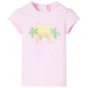 Kindershirt 116 lichtroze