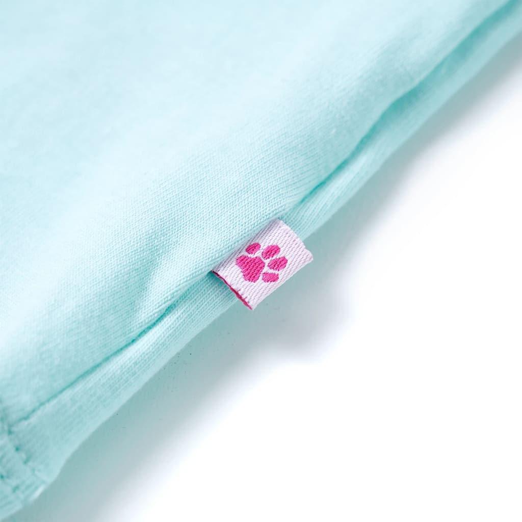 Kindershirt 116 lichtzeeblauw - Image 5