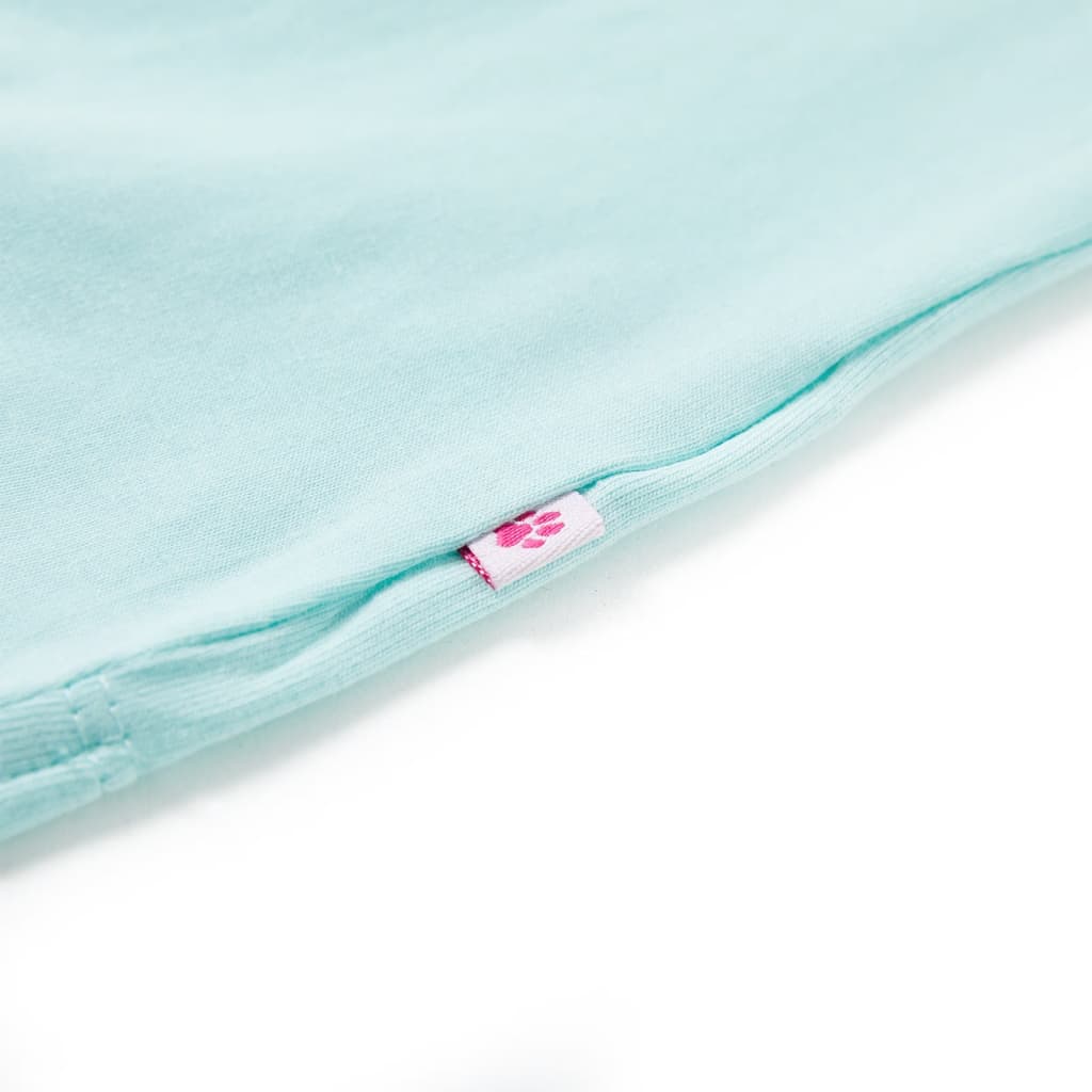 Kindershirt 116 lichtzeeblauw - Image 5