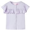 Kindershirt 116 lila