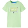 Kindershirt 116 limoengroen