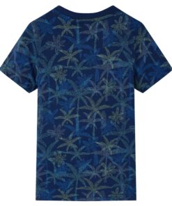 Kindershirt 116 marineblauw