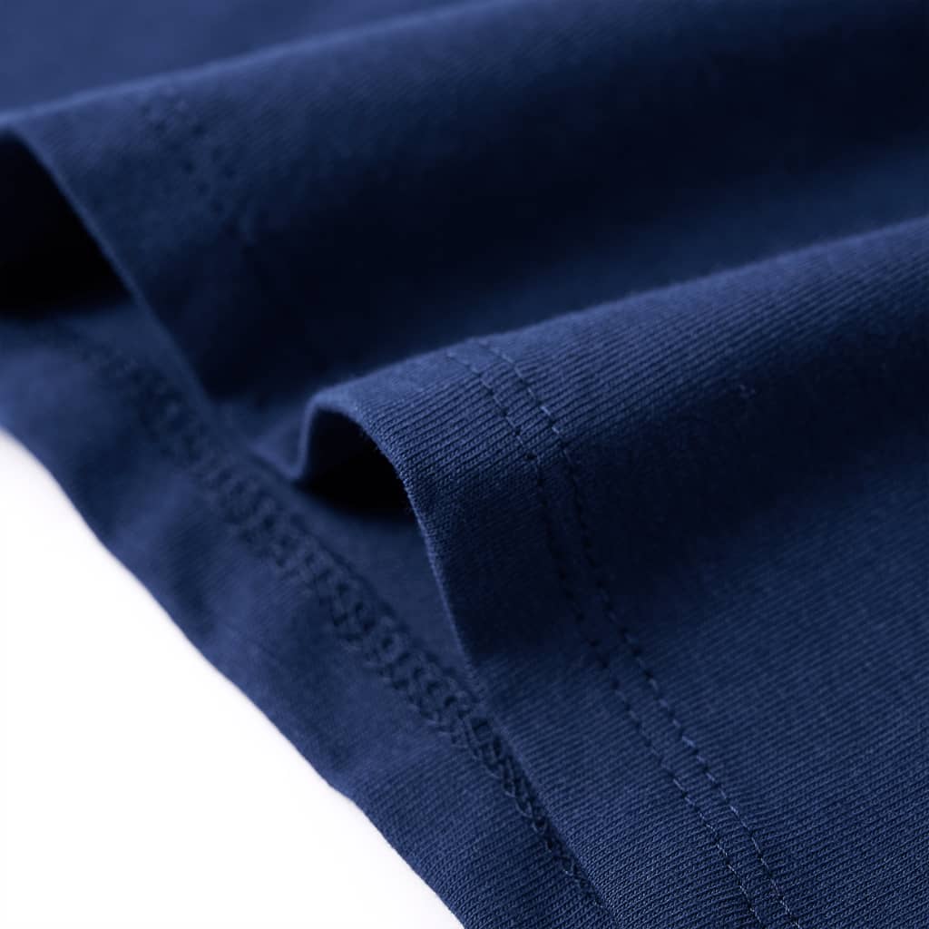 Kindershirt 116 marineblauw - Image 6