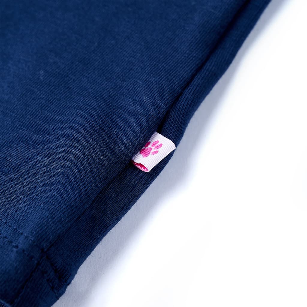 Kindershirt 116 marineblauw - Image 6
