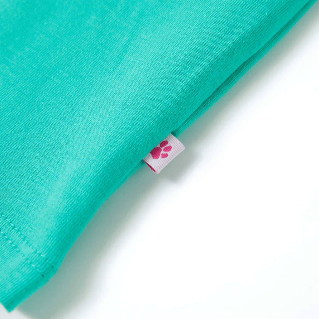 Kindershirt 116 mintkleurig - Image 5