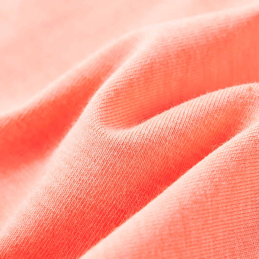 Kindershirt 116 neonkoraal - Image 7