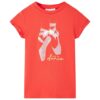 Kindershirt 116 rood