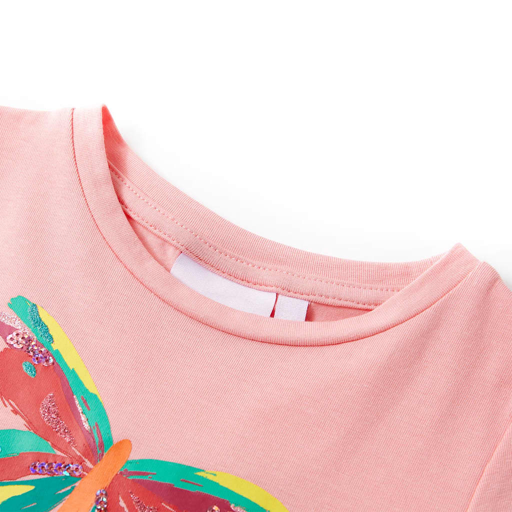 Kindershirt 116 roze - Image 3