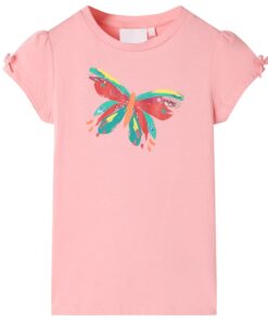 Kindershirt 116 roze