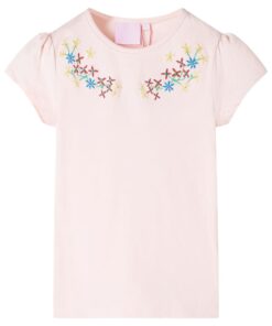 Kindershirt 116 zachtroze