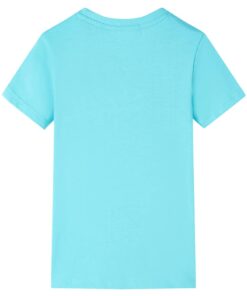 Kindershirt 116 zeeblauw