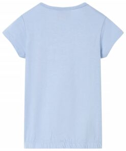 Kindershirt 128 blauw