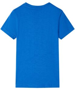 Kindershirt 128 blauw