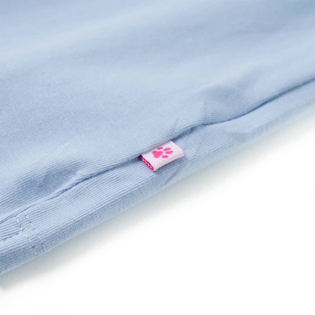 Kindershirt 128 blauw - Image 5