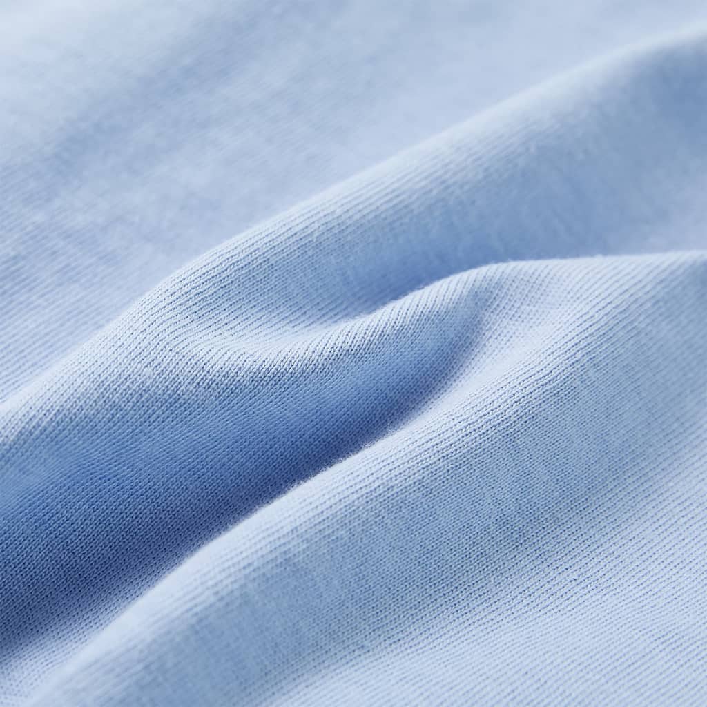 Kindershirt 128 blauw - Image 7