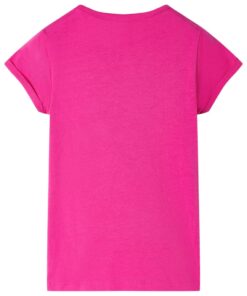 Kindershirt 128 donkerroze