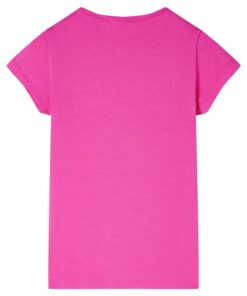 Kindershirt 128 donkerroze