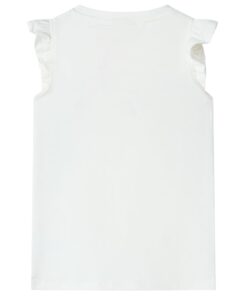 Kindershirt 128 ecru