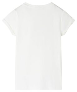 Kindershirt 128 ecru