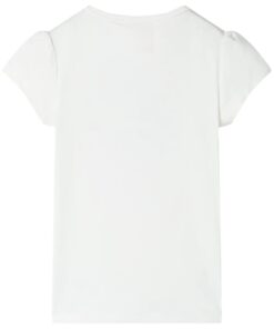 Kindershirt 128 ecru