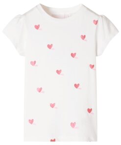 Kindershirt 128 ecru