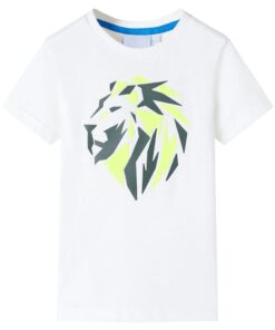 Kindershirt 128 ecru