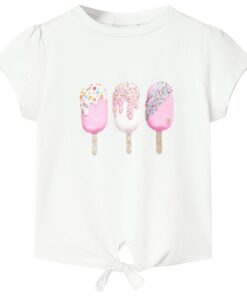 Kindershirt 128 ecru