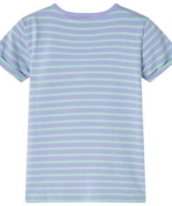 Kindershirt 128 felmintkleurig