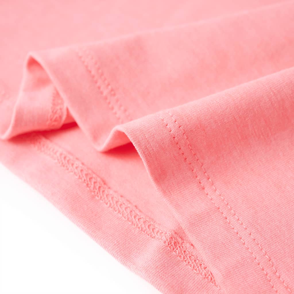 Kindershirt 128 felroze - Image 6