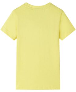Kindershirt 128 geel