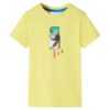 Kindershirt 128 geel