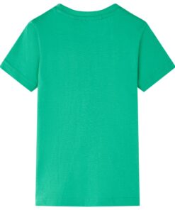 Kindershirt 128 groen