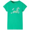 Kindershirt 128 groen