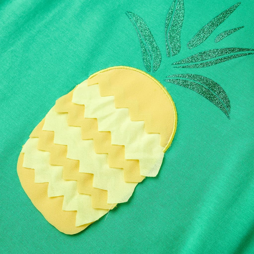 Kindershirt 128 groen - Image 4