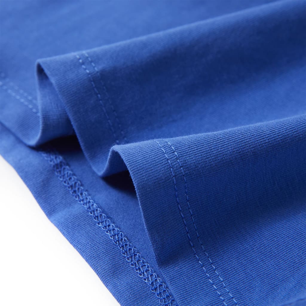 Kindershirt 128 kobaltblauw - Image 6