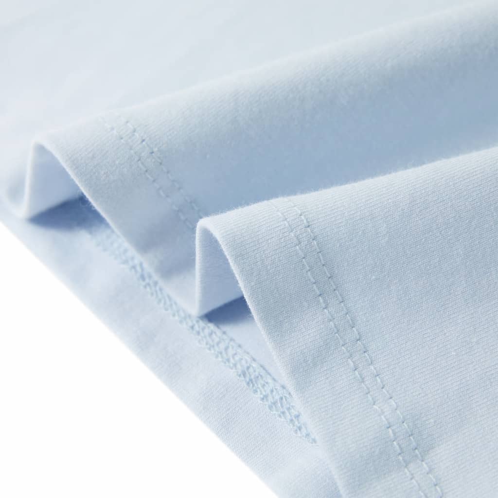 Kindershirt 128 lichtblauw - Image 6