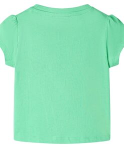 Kindershirt 128 lichtgroen