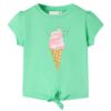 Kindershirt 128 lichtgroen