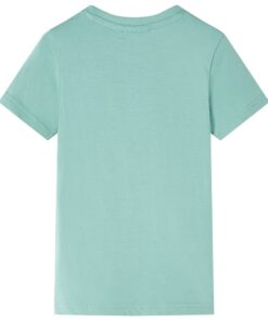 Kindershirt 128 lichtkakikleurig