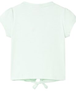 Kindershirt 128 lichtmint