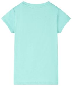 Kindershirt 128 lichtmint