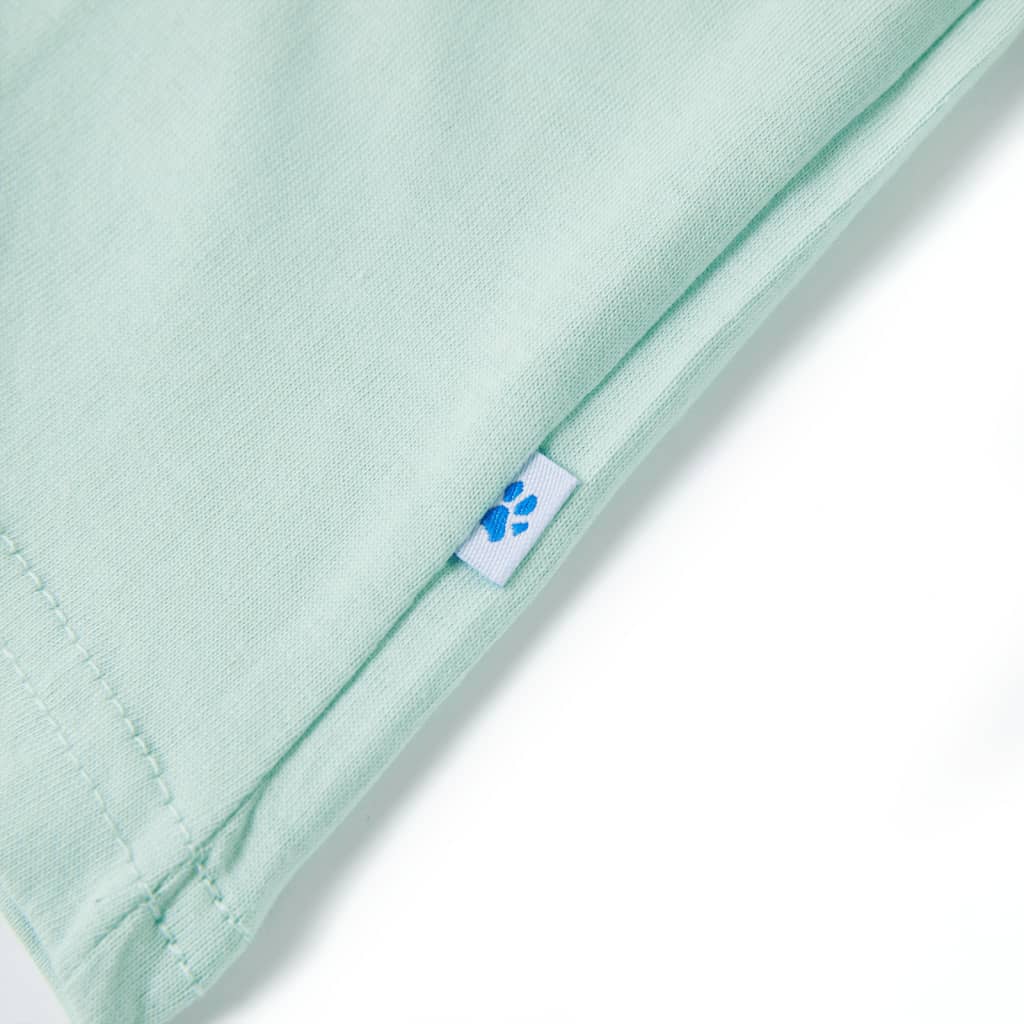 Kindershirt 128 lichtmint - Image 5