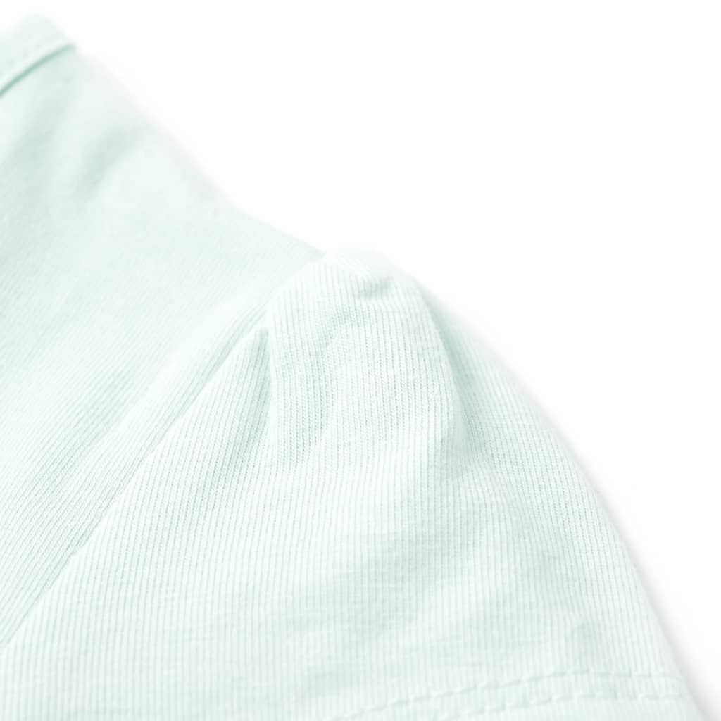 Kindershirt 128 lichtmint - Image 5