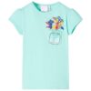 Kindershirt 128 lichtmint
