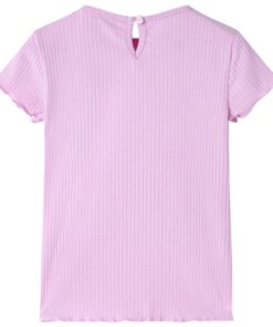 Kindershirt 128 lichtroze