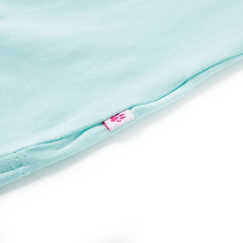 Kindershirt 128 lichtzeeblauw - Image 5