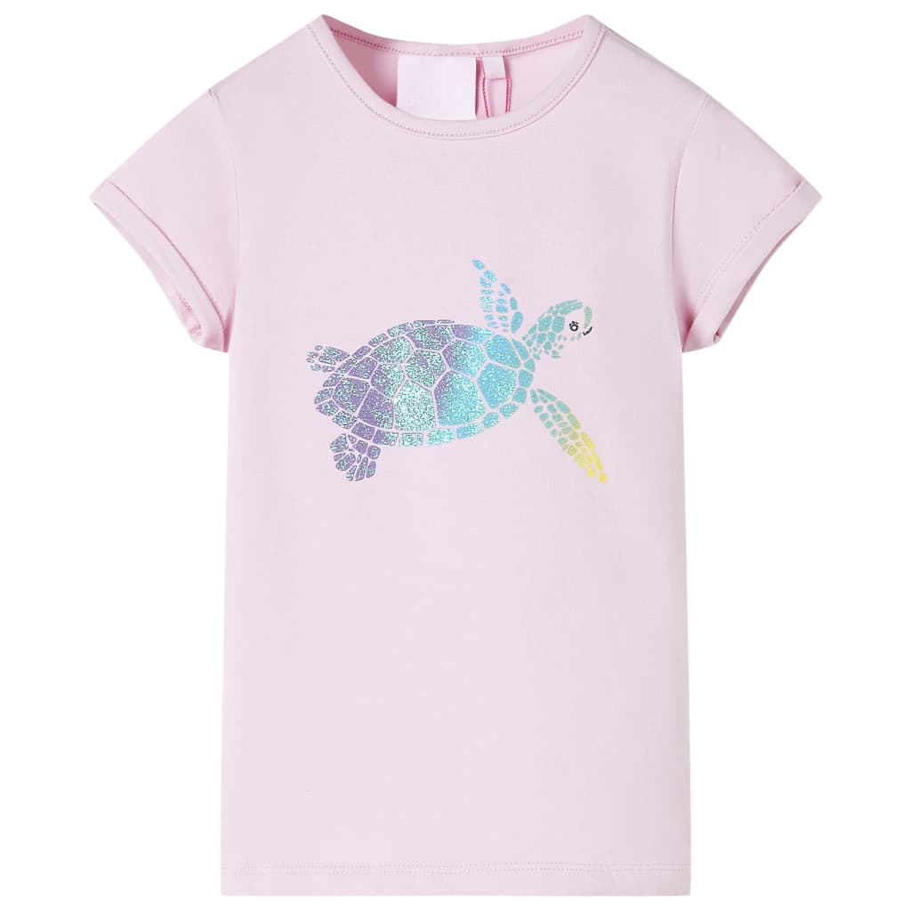 Kindershirt 128 lila